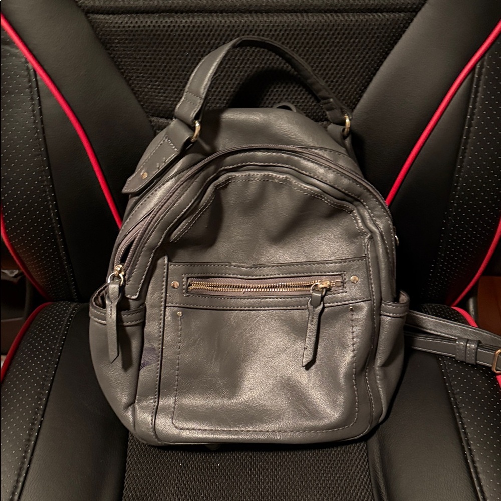 INC Stylish Dark Blue Backpack